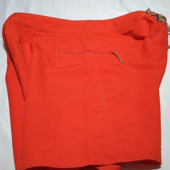 Patagonia Men's Bright Orange Board Shorts - Picture 14 of 16